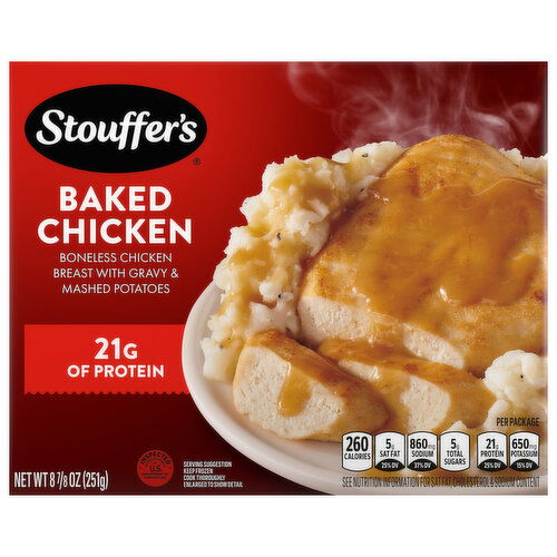 Stouffer's Chicken, Baked