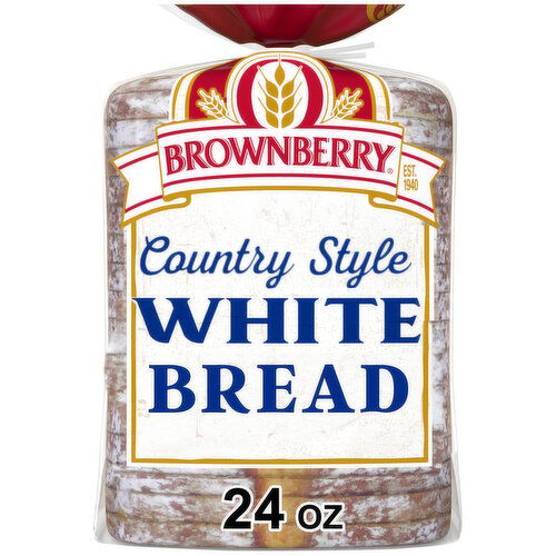 Brownberry White Sliced White Bread, 24 oz