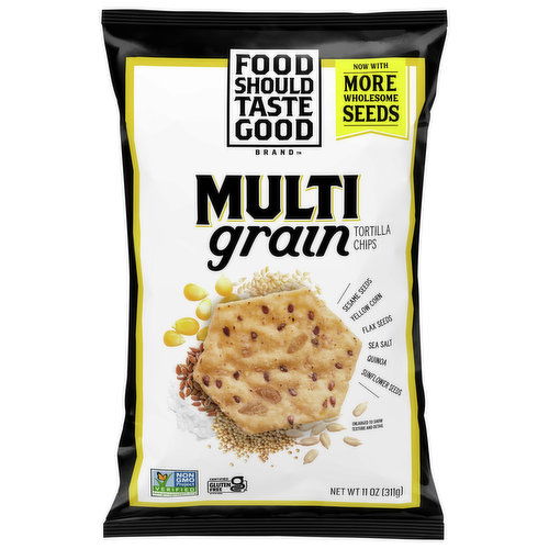 Food Should Taste Good Tortilla Chips, Multigrain