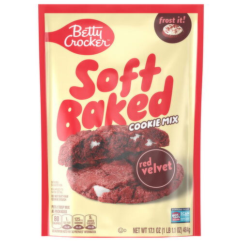 Betty Crocker Soft Baked Red Velvet Cookie Mix