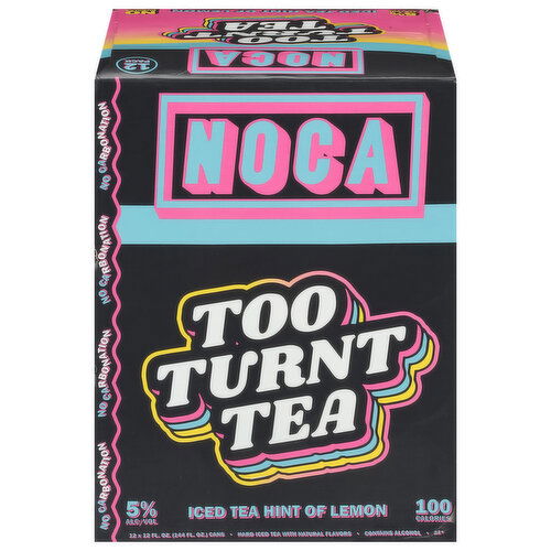 Noca Too Turnt Tea, 12 Pack