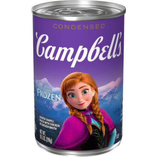 Campbell's® Condensed Disney® Frozen Souper Shapes Pasta With Chicken in Chicken Broth