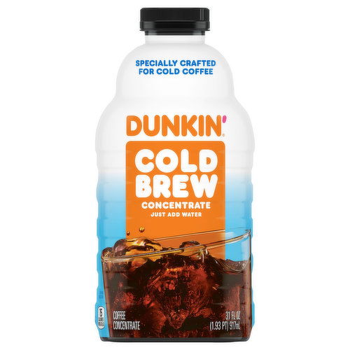 Dunkin' Coffee Concentrate, Cold Brew