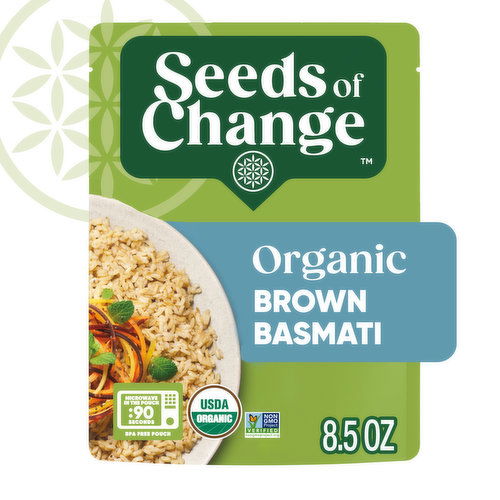 Seeds of Change Basmati Rice, Organic, Brown