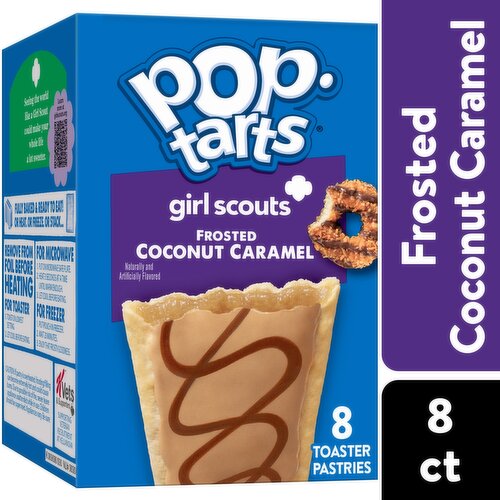 Pop-Tarts Toaster Pastries, Frosted Coconut Caramel