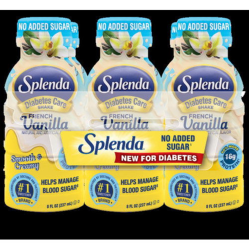 Splenda French Vanilla Shake, 6 Pack