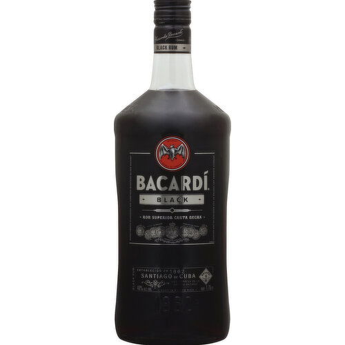 Bacardi Rum, Black