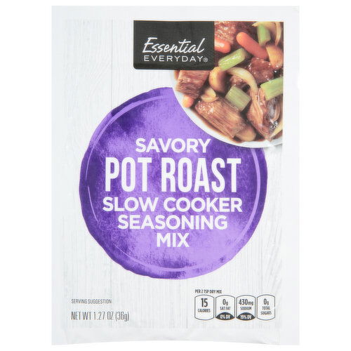 Essential Everyday Seasoning Mix, Savory, Pot Roast, Slow Cooker