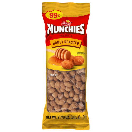 Frito Lay Munchies Peanuts, Honey Roasted