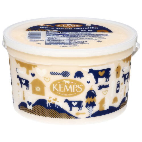 Kemps Ice Cream, New York Vanilla, Reduced Fat