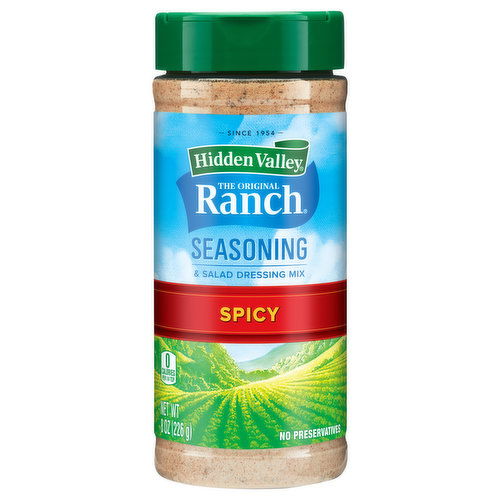 Hidden Valley Ranch Seasoning & Salad Dressing Mix, Spicy