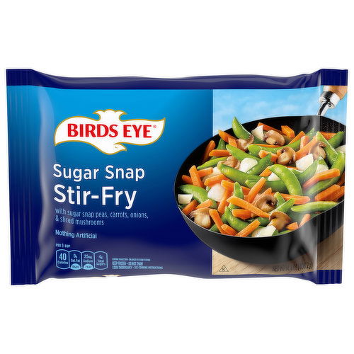 Birds Eye Sugar Snap Stir Fry Vegetables, Frozen Vegetables