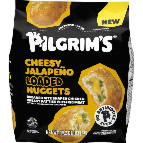 Pilgrim's Cheesy Jalapeño Loaded Nuggets