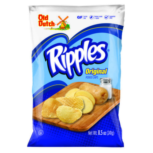 Old Dutch Foods  Ripples Original Potato Chips