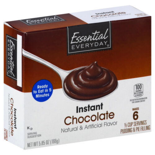 Essential Everyday Pudding & Pie Filling, Instant, Chocolate