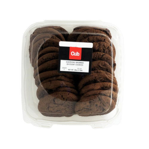 Cub Bakery Brownie Cookies, 24 Count