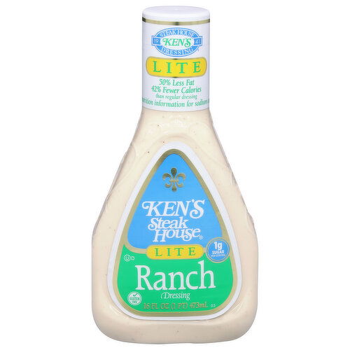 Ken's Steak House Lite Ranch Dressing
