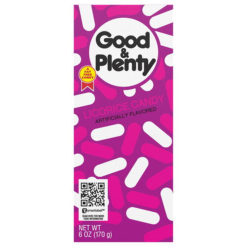 Good & Plenty Licorice Candy