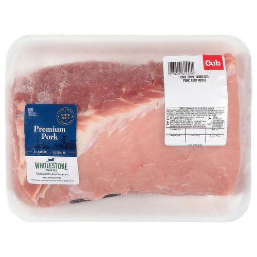 Cub Boneless Pork Loin Rib End Roast Chef's Prime