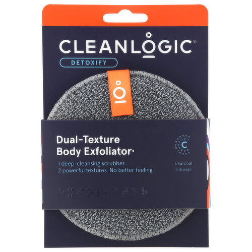 Cleanlogic Dual-Texture Body Exfoliator