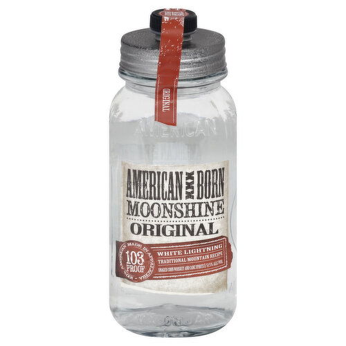 American Born Moonshine Moonshine, Original, White Lightning