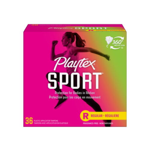 Playtex Sport Sport Sport Tampons Regular Absorbency