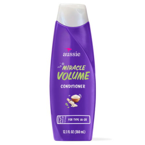 Aussie Aussie Miracle Volume Hair Conditioner, 12.1 fl oz, 360 ml