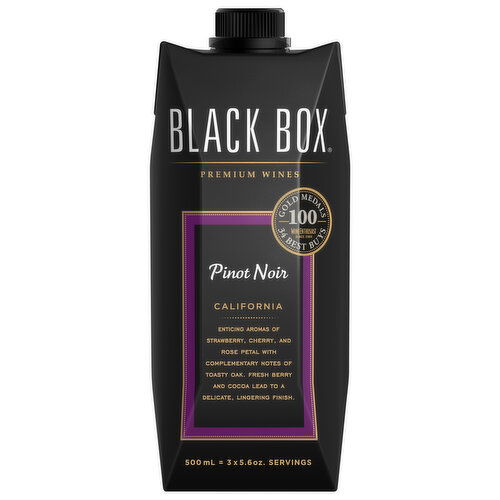 Black Box Pinot Noir Red Wine 500ml Tetra