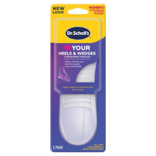 Dr. Scholl's Cushioning Insoles, Heels & Wedges, Women's, Sizes 6-10