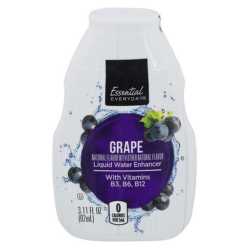 Essential Everyday Liquid Water Enhancer, Grape