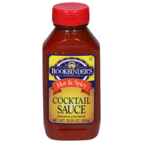 Bookbinder's Cocktail Sauce, Hot & Spicy