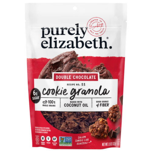 Purely Elizabeth Cookie Granola, Double Chocolate, Recipe No. 33