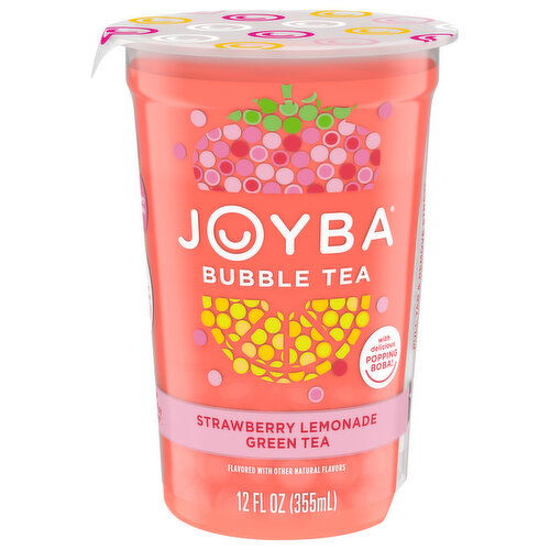 Joyba Strawberry Lemonade Green Tea Bubble Tea