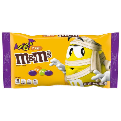 M&M's Chocolate Candies, Peanut, Ghoul's Mix