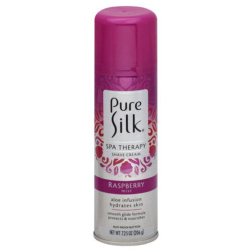 Pure Silk Shave Cream, Raspberry Mist