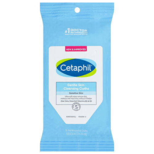 Cetaphil Cleansing Cloths, Gentle Skin