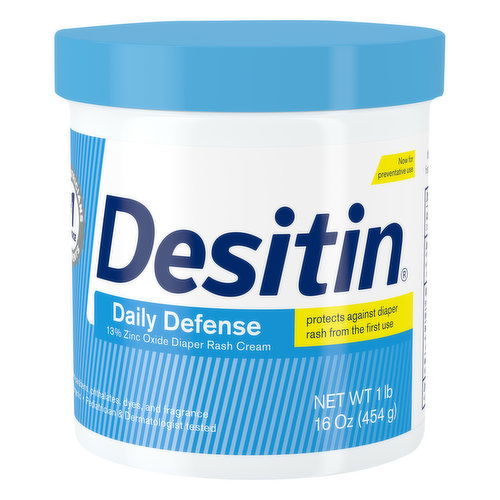 Desitin Diaper Rash Cream, Daily Defense