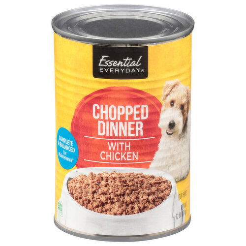 Everyday Essentials Dog Food, Chopped Dinner