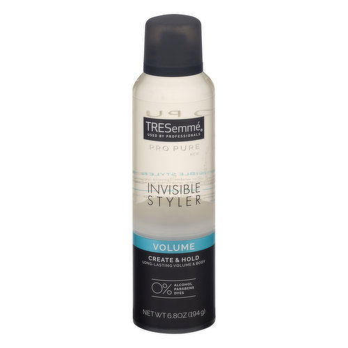 TRESemme Pro Pure Styler, Invisible, Volume