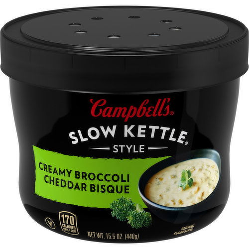 Campbell's® Slow Kettle® Creamy Broccoli Cheddar Bisque