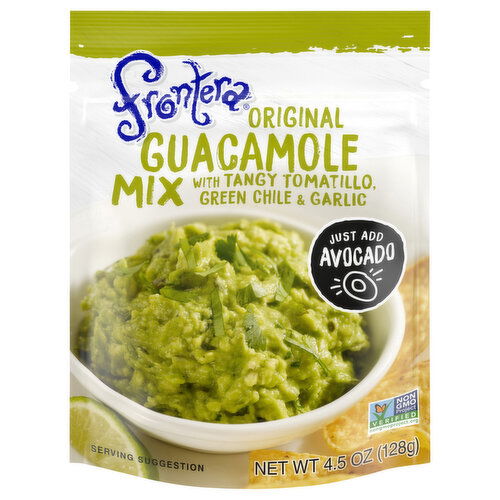Frontera Guacamole Mix, with Tangy Tomatillo, Green Chile & Garlic, Original