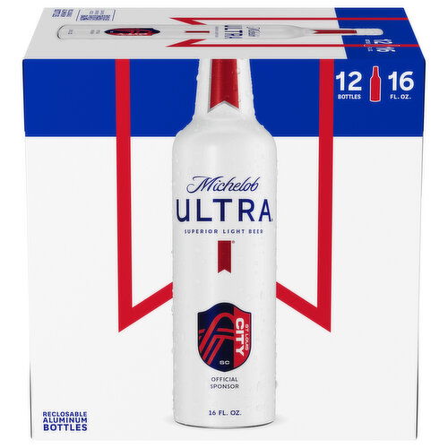 Michelob Ultra Beer, Light, Superior