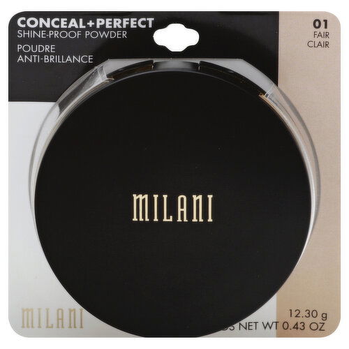 Milani Conceal + Perfect Shine-Proof Powder, Fair 01