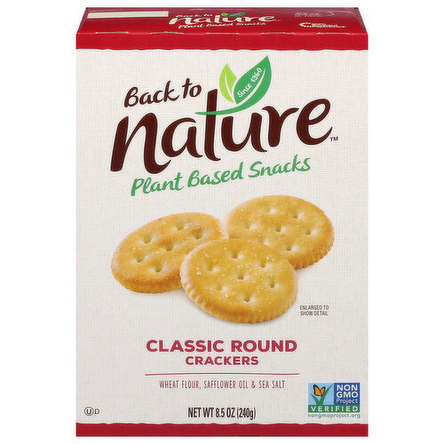 Back to Nature Crackers, Classic Round