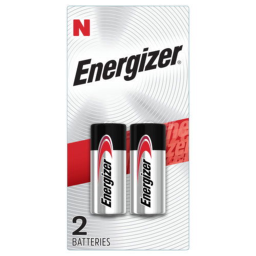 Energizer Batteries, N, 2 Pack