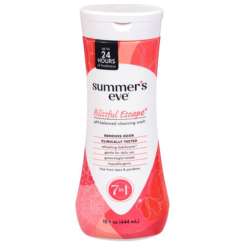 Summer's Eve Cleansing Wash, 7 in 1, Blissful Escape