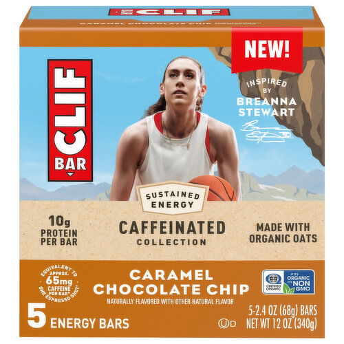 Clif Bar Caramel Chocolate Chip Energy Bars