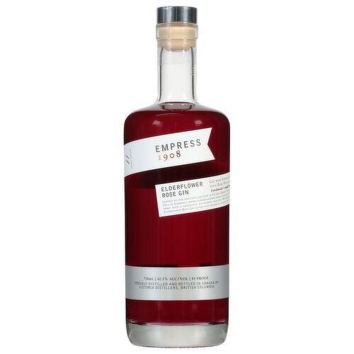 Empress 1908 Gin, Elderflower Rose