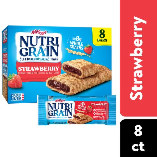 Nutri-Grain Soft Baked Breakfast Bars, Strawberry