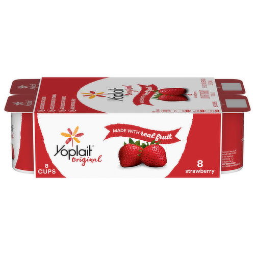 Yoplait Original Yogurt, Low Fat, Strawberry